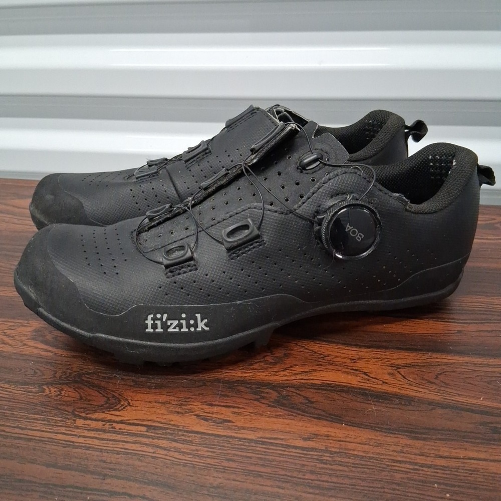 Fizik Fi'zi:k Tempo Overcurve R5 Road Cycling Shoes Black Sz US 5.5 EU 37.5